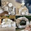 Grey Balloons Garland White Sliver Ballon Arch Kit Wedding Engagement Anniversary Bridal Shower Birthday Party Decoration Globos