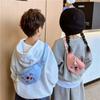 Adorable Mini Cartoon Waist Bag For Kids Cute Canvas Coin Purse Unisex Design In Multiple Colors For Everyday Use