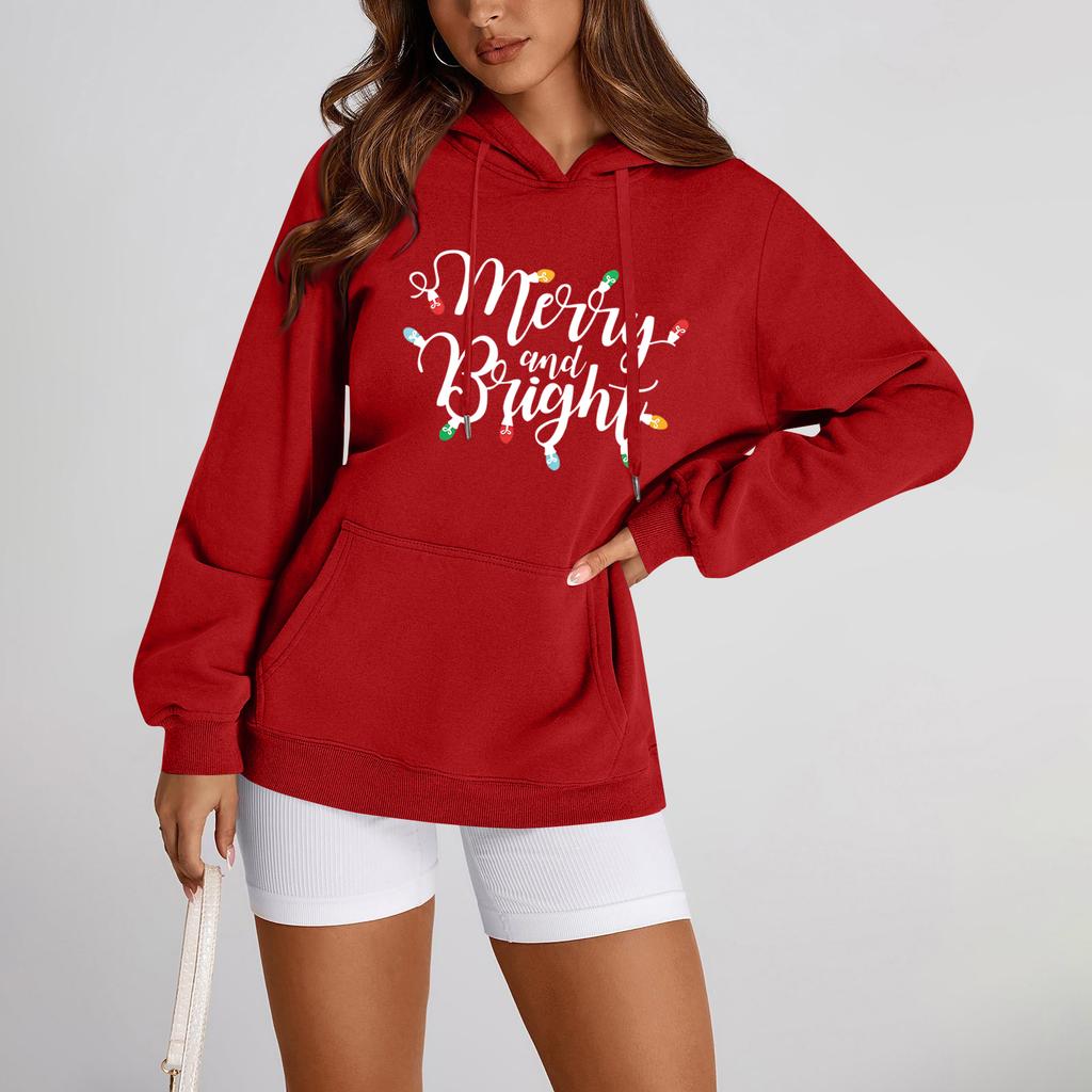 Women's Hoodies Letter Printed Sweatshirt Pullover