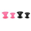 20pcs Mushroom Hair Curler Soft Silicone Different Size Sleeping Hair Styling Roller for Women Pink Black