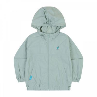 Lightweight Hooded Windbreaker Mint Sb 0001