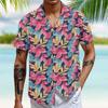 Hawaiian Shirt For Men, Men's Vintage Button Down Bowling Shirts Short Sleeve Summer Beach Shirt