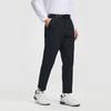 FILA Golf Series Fashion Simple Sports Golf Versatile Comfortable Straight Leg Woven Casual Pants Men bottoms Deep-Black A11M615801FBK