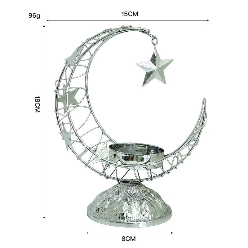 Crescent-shaped Metal Incense Burner, Golden Living Room Desktop Aroma Diffuser, Decorative Item