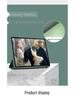 Suderinamas silikoninis ir odinis trijų dalių dėklas Samsung Galaxy Tab A7 T500 & A8 X200 (2021 m) P610