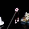Women's 2026 Spring/Summer Chinese Tassel Alloy Hairpin - Qipao Hair Accessories