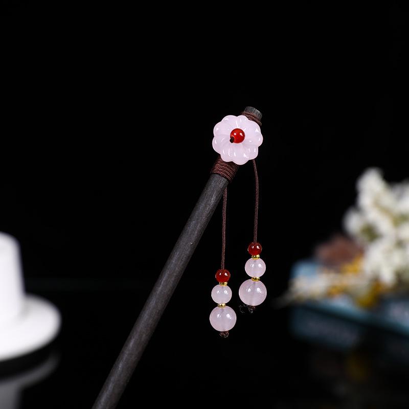 Women's 2026 Spring/Summer Chinese Tassel Alloy Hairpin - Qipao Hair Accessories