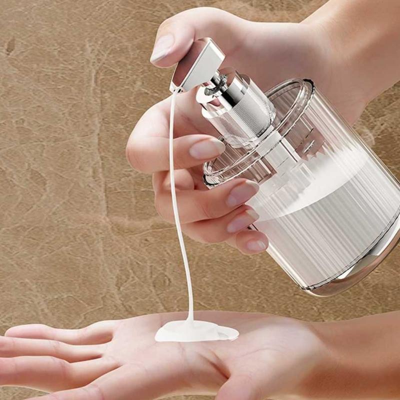 Liquid Dispenser Clear Plastic Cosmetic Container Leakproof Design For Lotion Shampoo Travel Kit