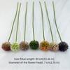 Scallion Balls Artificial Onion Ball Flowers Single Dandelion Branch Flower  Living Room Ornaments