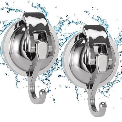 Ganci per tazze riutilizzabili per doccia senza perforazione Ganci da cucina a ventosa Ganci a ventosa per doccia da bagno da cucina