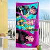 Demon Hunter Girls Personalized Name Beach Towel High Absorbency & Quick-Dry Portable for SwimmingBeachCamping Travel Beach AccessoriesGym