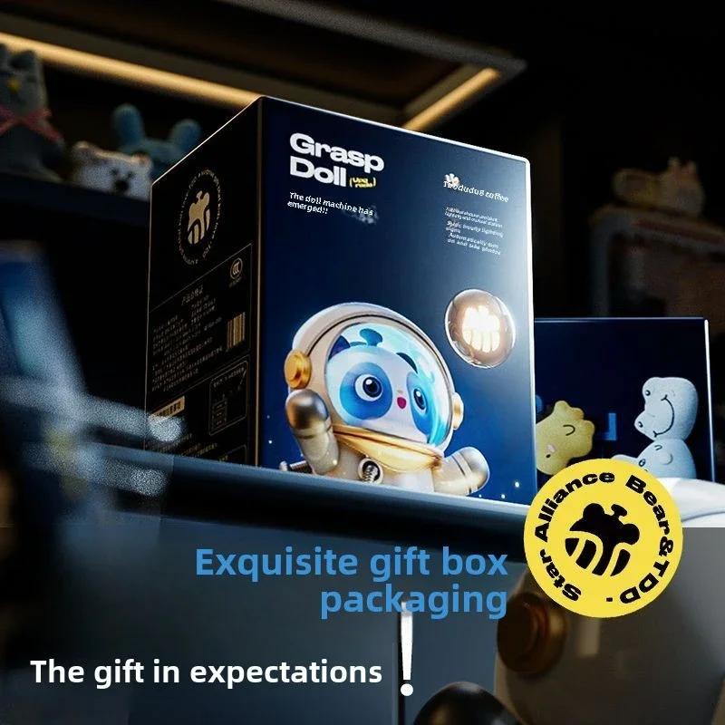 Electric Doll To Catch Claw Machine Mini Drawing Dolls Arcade Crane Coin Operated Play Game Remote Control Counting Toys Kids