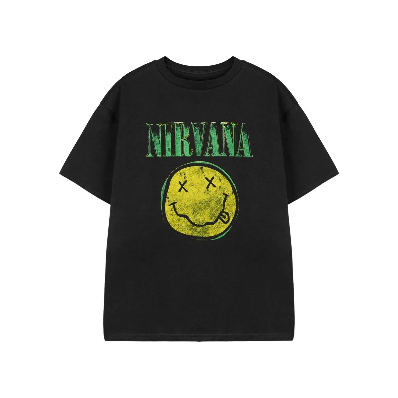 Toddler Inverse Grunge Smile Tee-Nirvana Smiley Face T-Shirt Gildan 3XL