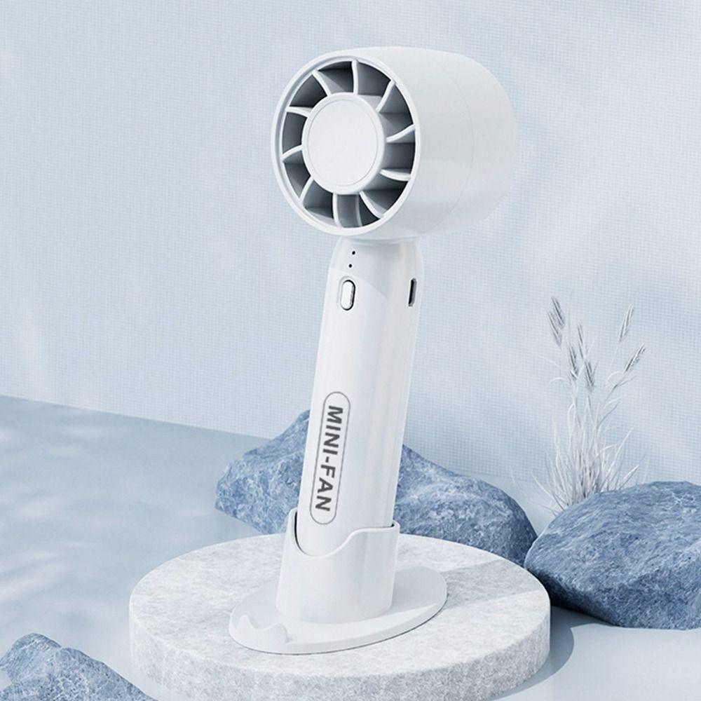 Cooling Summer Handheld Fan With Phone Holder Air Cooler Multi-function Mini Fan  Outdoor