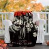 Buffy Flannel Blanket Soft Warm All-Season Throw, Design for Camping, Car Travel, Hiking Sofa, Bed, Office Perfect Gift for Parties