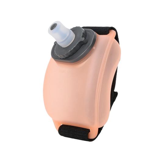 200ML Sports Wrist Water Bottle with Straw Leakproof Portable Lightweight Outdoor Cycling Fitness Travel Adjustable Wristband Squeeze Drinking Cup
