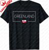 Greenland Tshirt Unisexs Fashion Breathable And Comfortable Cotton Graphic Tee Personalized Clothing Camiseta Hombre