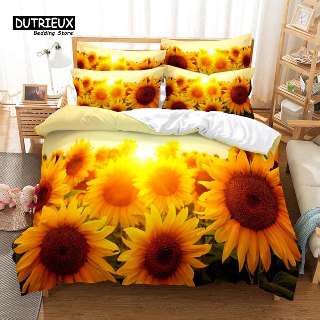 Cat Lovers Duvet Cover Set, Fashion Bedding Set, Soft Comfortable Breathable Duvet Cover, For Bedroom Guest Room Decor