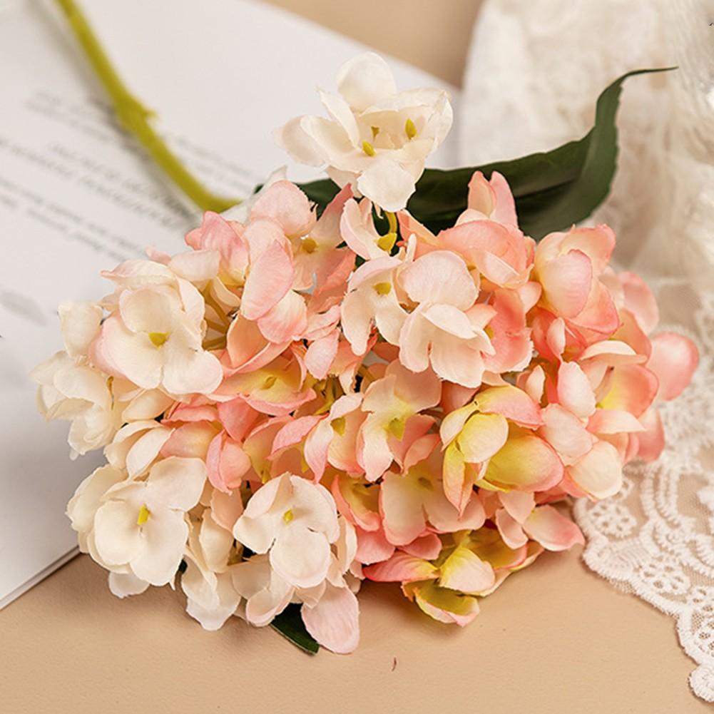 Elegant and Artificial Hydrangea Flower for Home Decoration and Wedding Bouquet