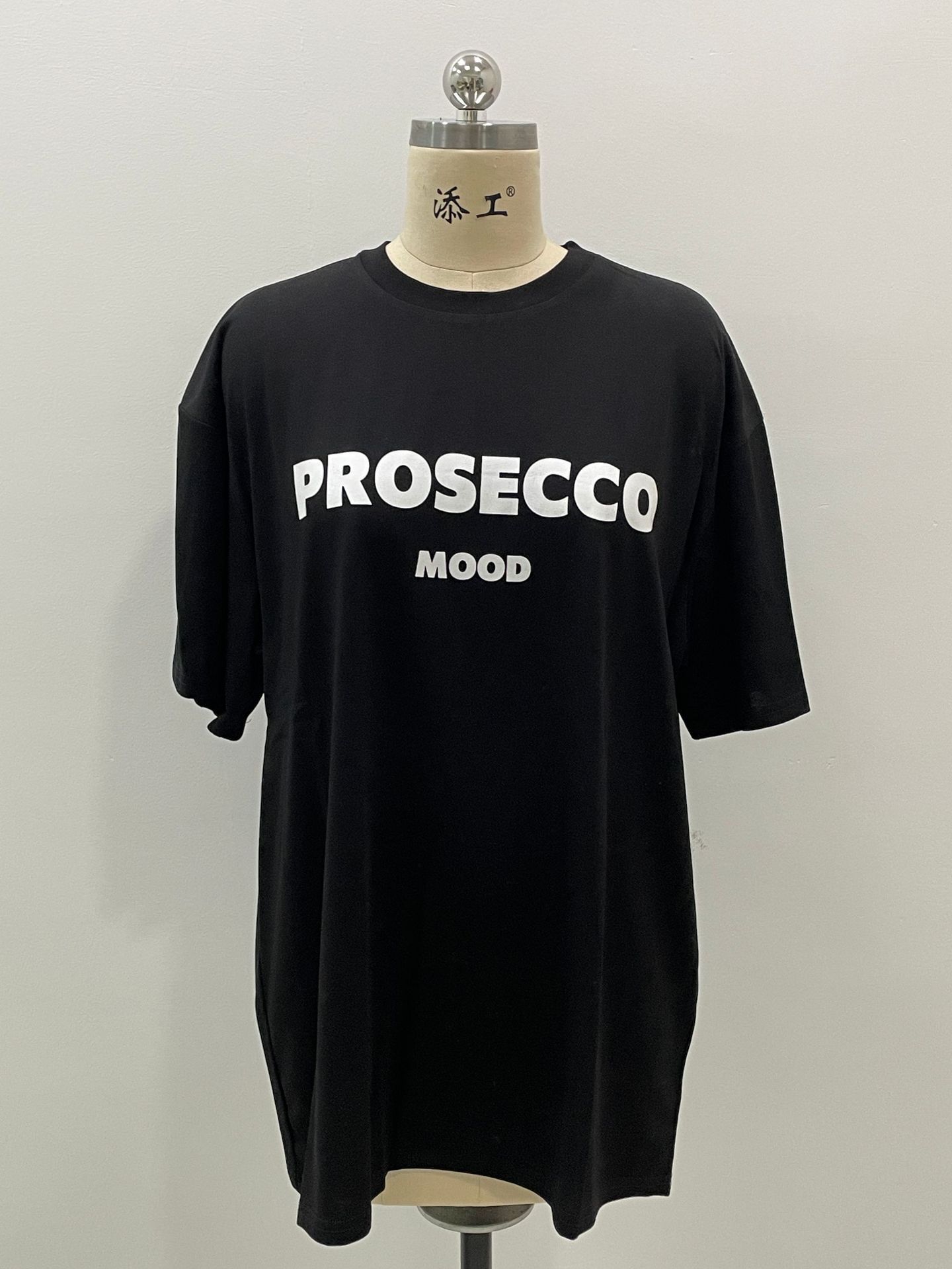 

Футболка с короткими рукавами из американского хлопка с принтом и надписью Trend Letter, летняя футболка с круглым вырезом и короткими рукавами для женщин 3XL чёрный