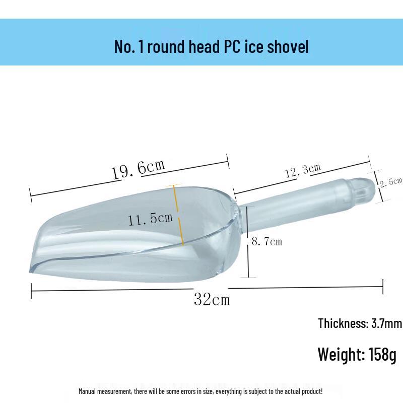 Food-Grade PC Plastic Ice Scoop