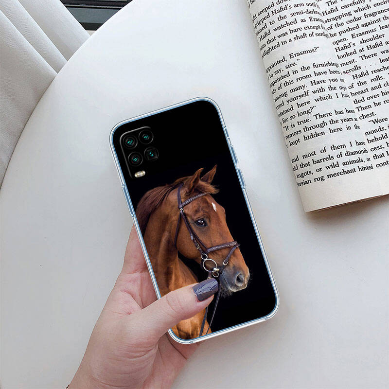 MH57 Fine Horse Phone Case for Motorola Edge 20 30 S30 40 50 Fusion Lite Plus Pro Neo Ultra One Power Action Macro Hyper Vision Zoom