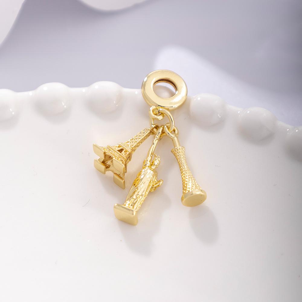 

European & American Influencer Luxury Zircon Lipstick Necklace for Women Pendant Only