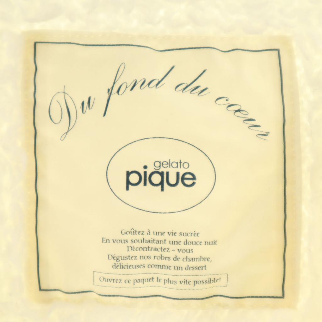 gelato pique freeze Long coat F Ivory Room wear Women Used