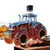 Glass Liquor Bottle Barware Wine Bottle Creative 3D Wine Bottle Glass Decanter Storage For Bar Cabinet Decoration Whiskey Lovers