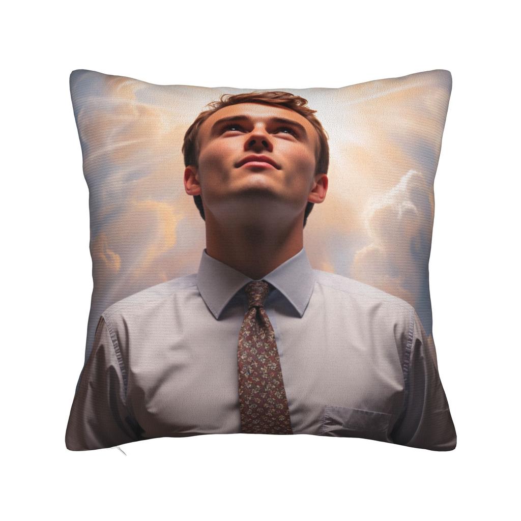 In Memory Of Charlie Kirk Pillow Cover Vintage Pillow Case For Living Room Bed Chair Design Cushion Cover Gift