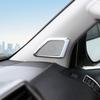 For Toyota Prado 150 Land Cruiser 2018 2019 2020 Accessories Silver Car Interior A-Pillar Door Audio Speaker Cover Trim Frame