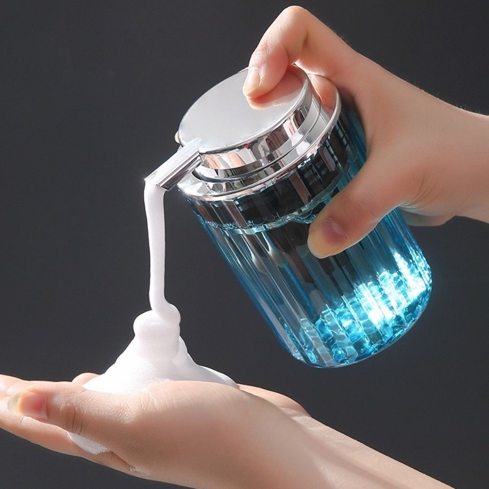 Refillable Liquid Foaming Soap Dispenser Press type Mousse Bottle Dish Soap Container  Bathroom