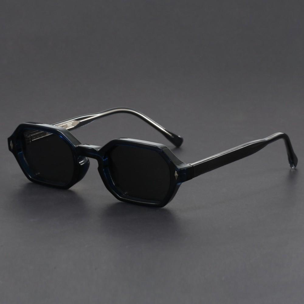 Lightweight Polygonal Sunglasses Blue-light-blocking Men UV400 Eyewear Travel