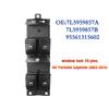 95561315602 7L5959857A B For Porsche Cayenne 9PA 2003-2010,Driver Side Electric Power Master Window Lifter Control Switch Button