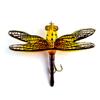 Silicone Artificial Dragonfly Shaped Fishing  Lure With Hook Weight 6g Length 7.5cm For Insect Bait