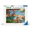 Puzzle - RAVENSBURGER - Le bar du bord de plage - 1500 pièces - Paysage et nature - Garantie 2 ans
