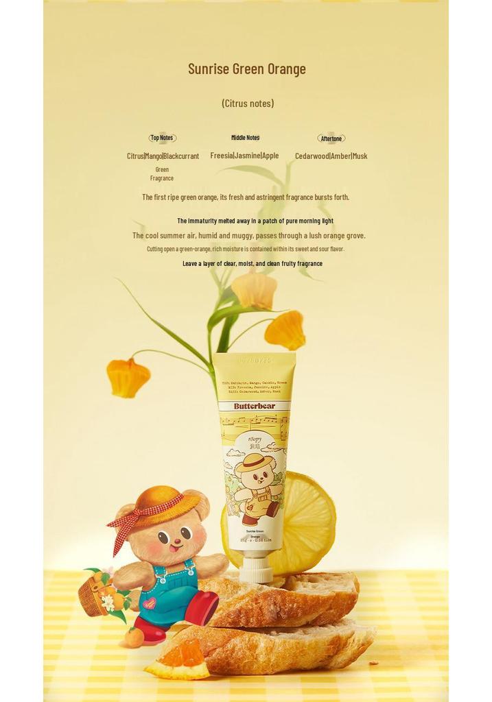 Roopy Runpei x Butter Bear Hand Cream Gift Box: Moisturizing & Nourishing Souvenir for Bridesmaids & Best Friends