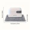3pcs Versatile Handheld Cleaning Brush Suitable for Windows And Kitchens - Features Easy-to-Use Grooves And Crevice Tools, A Reu