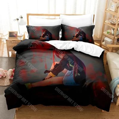 3D Print Aotu World Anime Fashion Bedding Set,Duvet Cover Bed Set Quilt Cover Pillowcase,King Queen Twin Size Boys Girls Adults