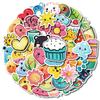 50 Cute Hand-painted Graffiti Stickers Hand-painted Stickers Decorative Water Cup Computer Skateboard