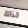 Flower Shape Toilet Presser Self-Adhesive Water Press Flush Button Toilet Tank Button  Home