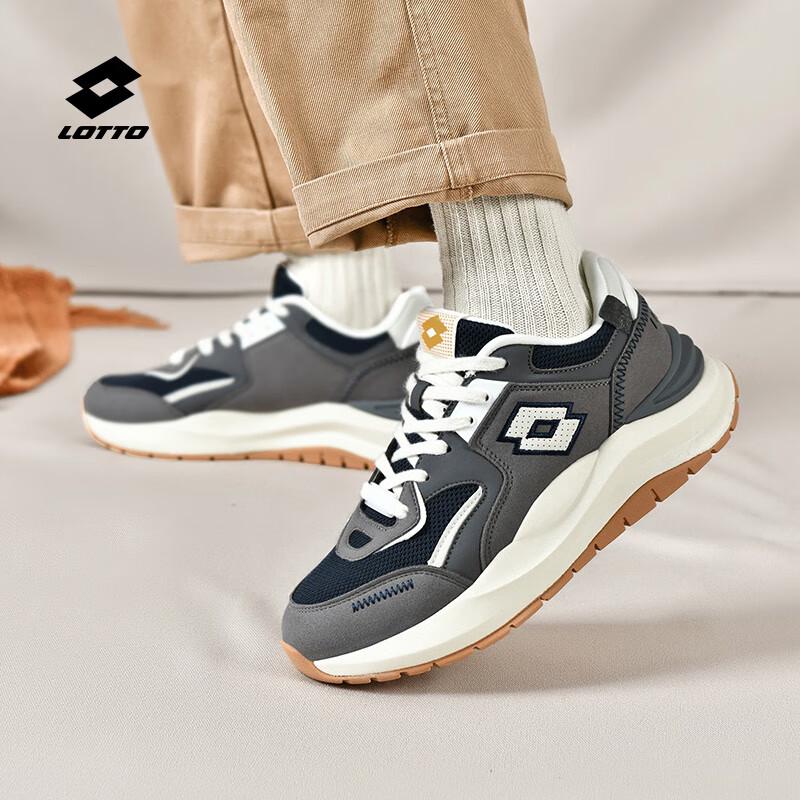 LOTTO Men's Breathable Retro Casual Sneakers