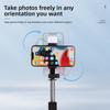 With LED Lamp Bluetooth Selfie Stick Portable Selfie Stick Tripod  Vlog Photography