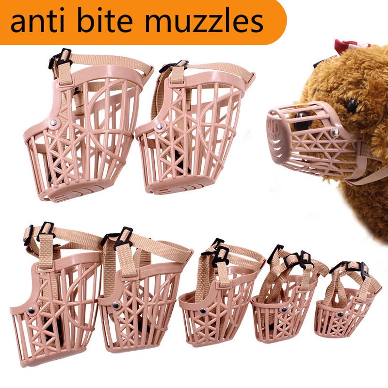 Buy Pet Dog Mouth Mask Soft Plastic Dog Breathable Anti Bite Muzzles