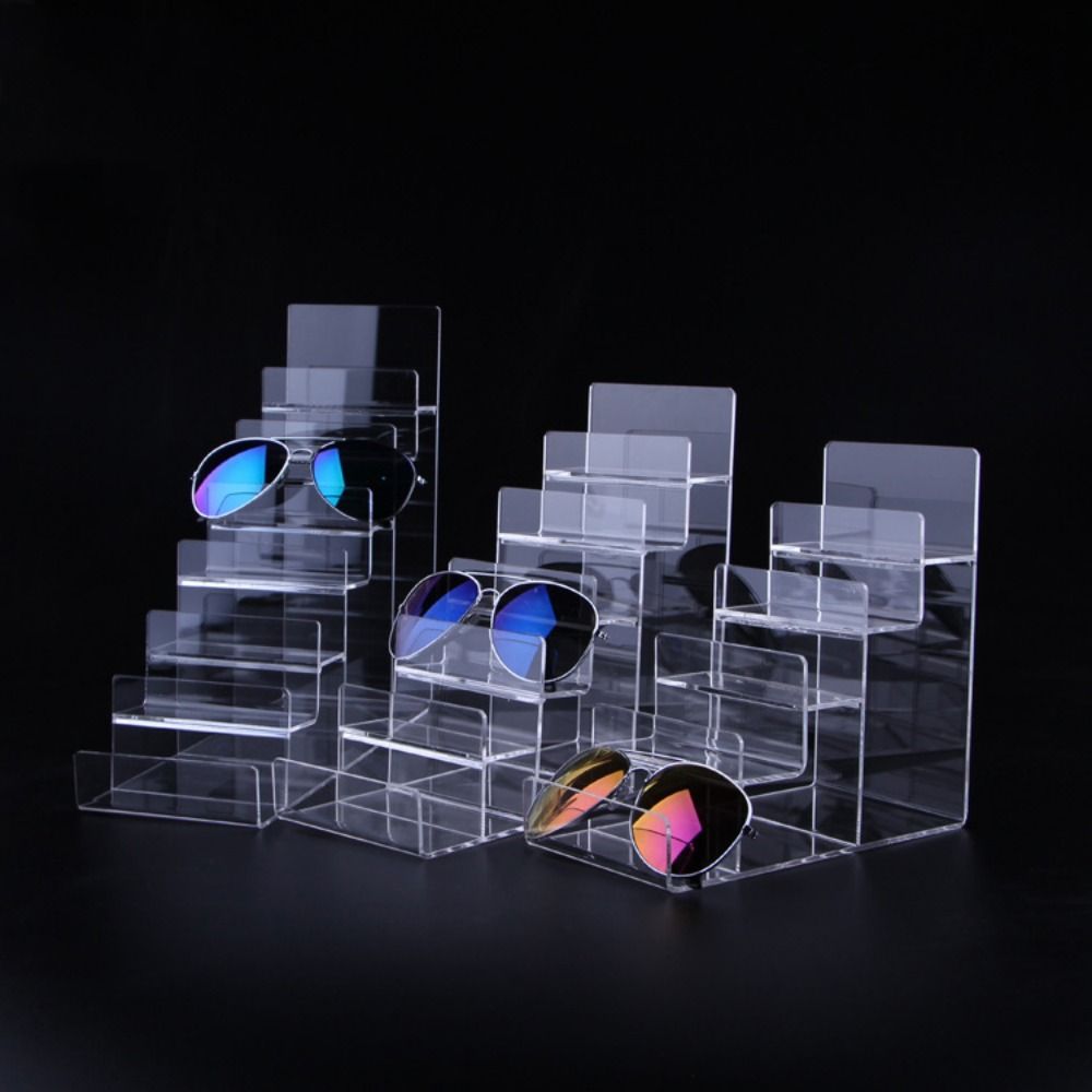 Black Wallet Glasses Storage Rack Space Saving Acrylic Display Stand Practical Bag Stand  Jewelry