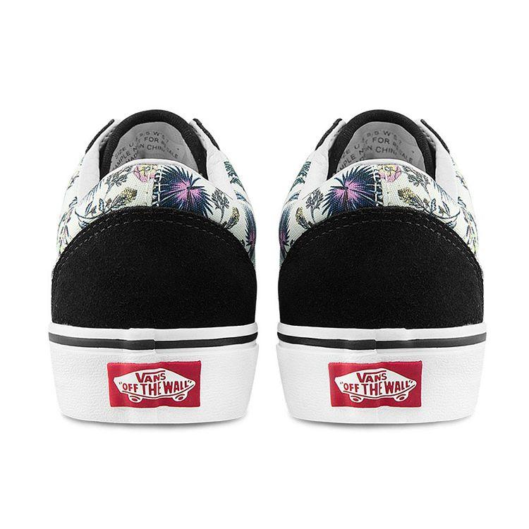Vans Old Skool Unisex Orchid True White Floral Print Suede VN0A3WKT4QG