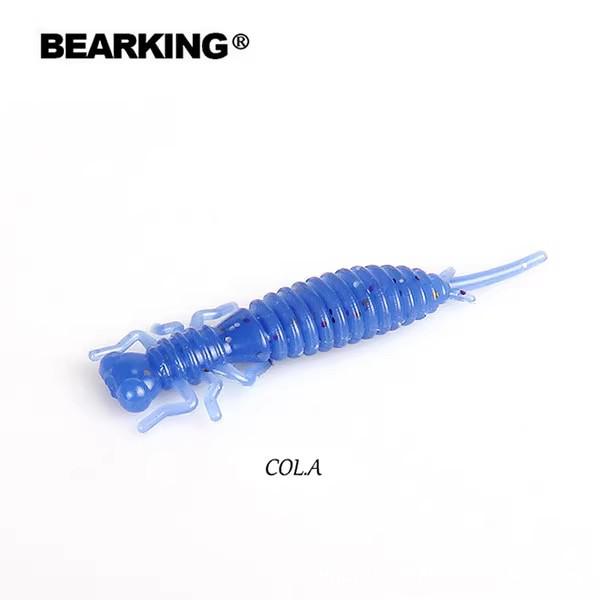 Bear King L16 Floating Soft Worm Lure: Attracts Big Bass, Perch, Asp, and More. Perfect for All-purpose Fishing.