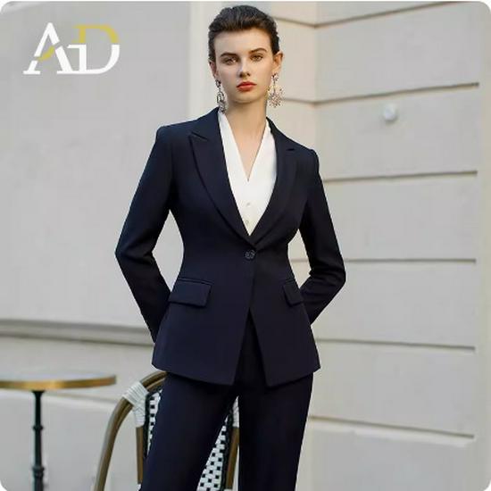 New Pink Professional Attire: Elegant Formal Suit for Women and News Anchors