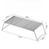Outdoor Stainless Steel Stove Holder Camping Portable Folding Mini Barbecue Rack Set Pot Holder Baking Tray Holder