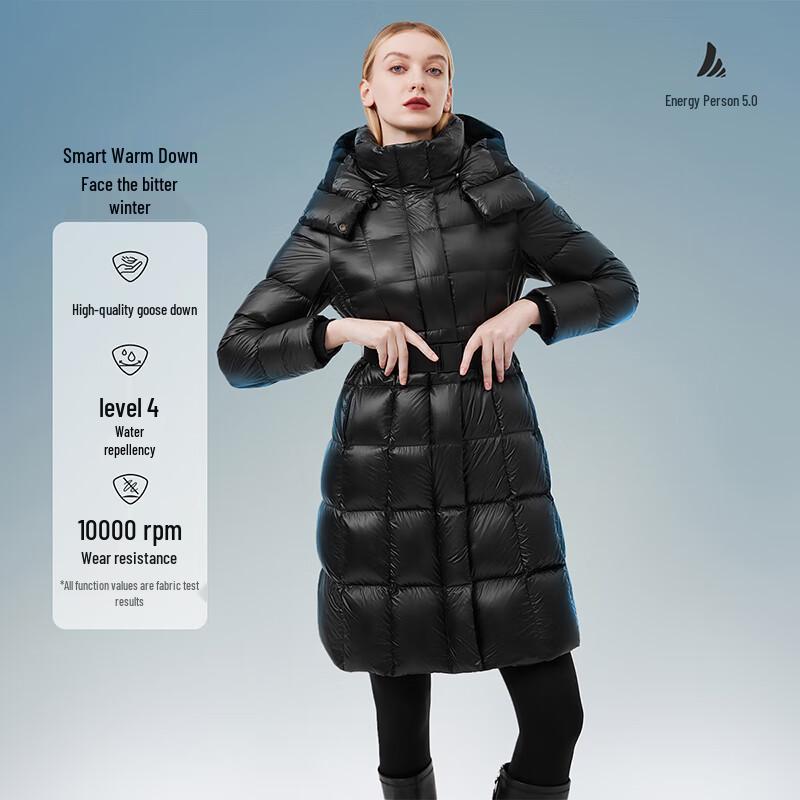 Tambor Women's Goose Down Mid-Length Shiny Coat 5550790Z